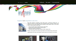 Desktop Screenshot of irarriserigrafia.com